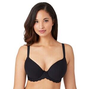 Wacoal Black La Femme Underwire T-Shirt Bra Size 34C Seamless Cup